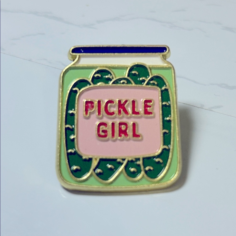 Pickle Girl Enamel Pin